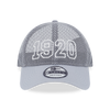 NEW ERA BASKETBALL CLUB 1920 DOLPHIN GRAY 9FORTY UNST MESH CAP