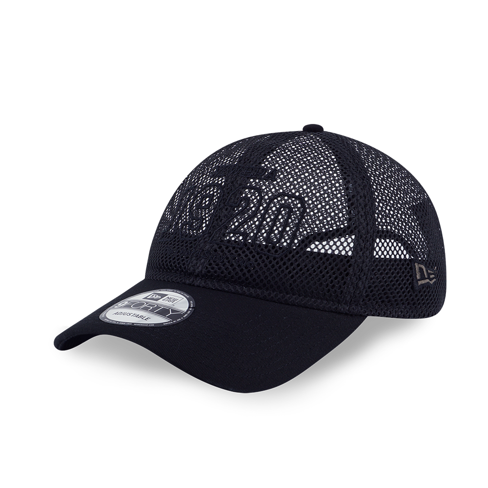 NEW ERA BASKETBALL CLUB 1920 BLACK 9FORTY UNST MESH CAP