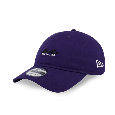 NEW ERA BASIC SCRIPT PURPLE 9FORTY UNST CAP