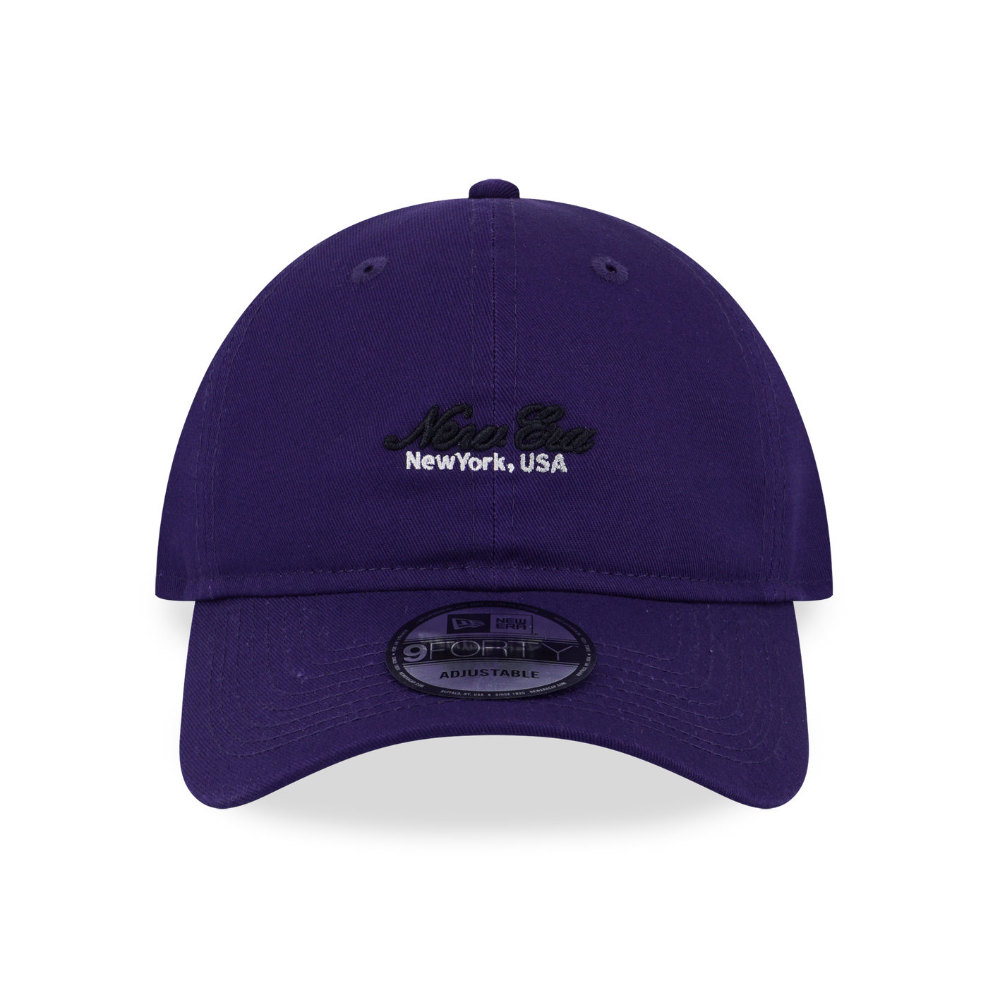 NEW ERA BASIC SCRIPT PURPLE 9FORTY UNST CAP