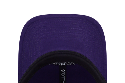 NEW ERA BASIC SCRIPT PURPLE 9FORTY UNST CAP