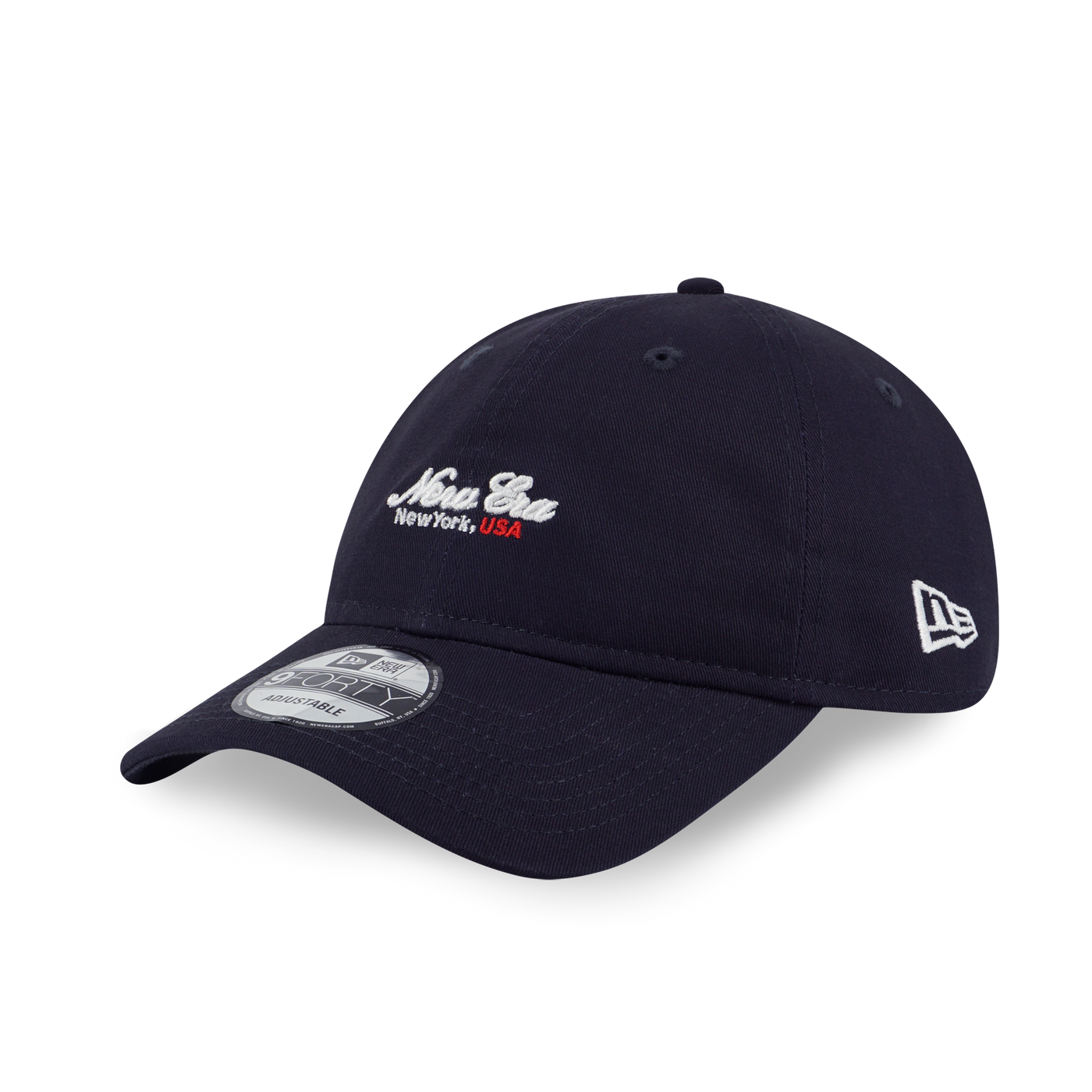 NEW ERA BASIC SCRIPT NAVY 9FORTY UNST CAP