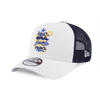 NEW ERA STREET REVERIE WHITE VISOR NAVY 9FORTY AF TRUCKER CAP