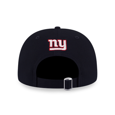 NEW YORK GIANTS NFL OVERSIZED BLUE VISOR BLACK 9FORTY AF CAP