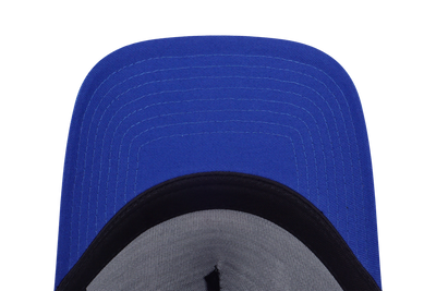 NEW YORK GIANTS NFL OVERSIZED BLUE VISOR BLACK 9FORTY AF CAP