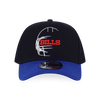 BUFFALO BILLS NFL OVERSIZED BLUE VISOR BLACK 9FORTY AF CAP