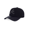 ATLANTA BRAVES DARK 90S BLACK 9FORTY DF CAP