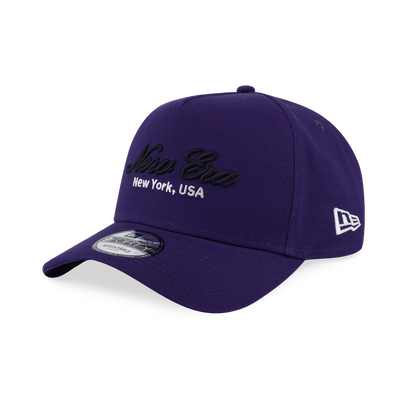 NEW ERA BASIC SCRIPT PURPLE 9FORTY AF CAP