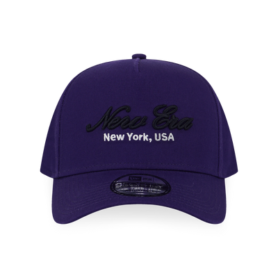 NEW ERA BASIC SCRIPT PURPLE 9FORTY AF CAP