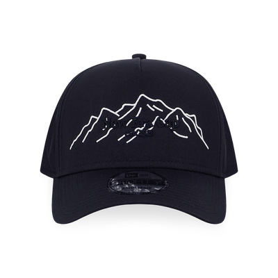 NEW ERA MOUNTAIN EDGE BLACK 9FORTY AF CAP