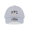 NEW ERA BASKETBALL CLUB NYC DOLPHIN GRAY 9FORTY CAP