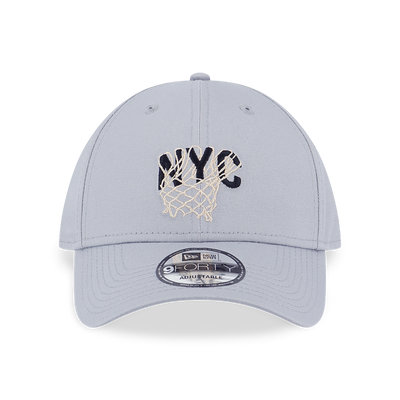 NEW ERA BASKETBALL CLUB NYC DOLPHIN GRAY 9FORTY CAP