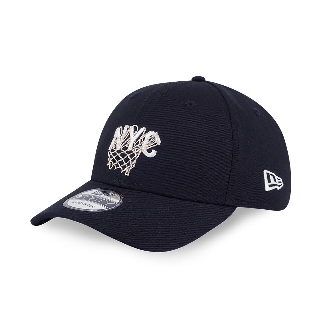 NEW ERA BASKETBALL CLUB NYC BLACK 9FORTY CAP