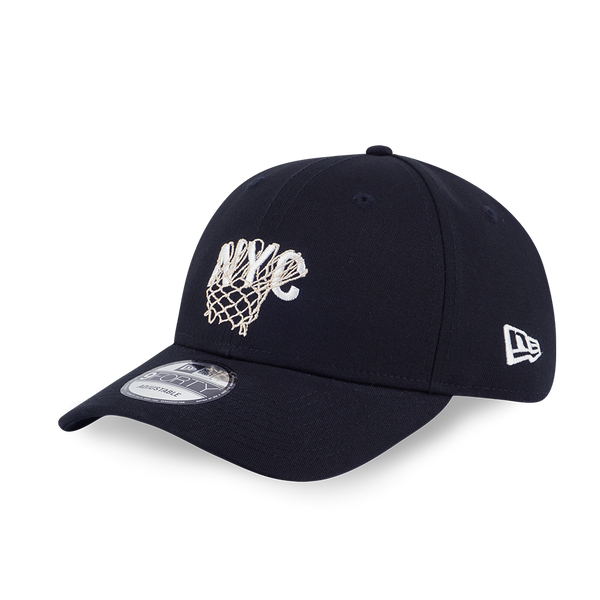 NEW ERA BASKETBALL CLUB NYC BLACK 9FORTY CAP – New Era Hong Kong