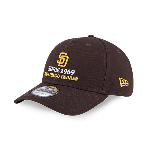 SAN DIEGO PADRES HOME CHEERING WALNUT BROWN 9FORTY CAP