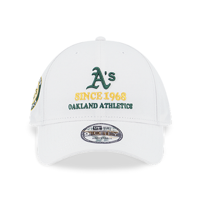 OAKLAND ATHLETICS HOME CHEERING WHITE 9FORTY CAP