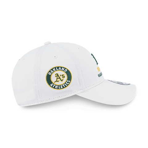 OAKLAND ATHLETICS HOME CHEERING WHITE 9FORTY CAP