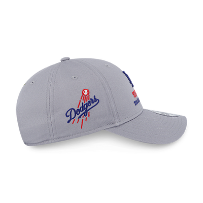 LOS ANGELES DODGERS HOME CHEERING GRAY 9FORTY CAP