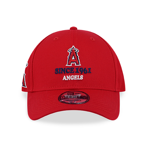 LOS ANGELES ANGELS HOME CHEERING SCARLET 9FORTY CAP