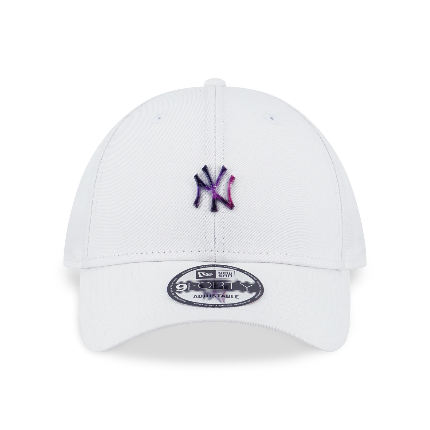 NEW YORK YANKEES COMIC SPACE - METAL BADGE WHITE 9FORTY CAP