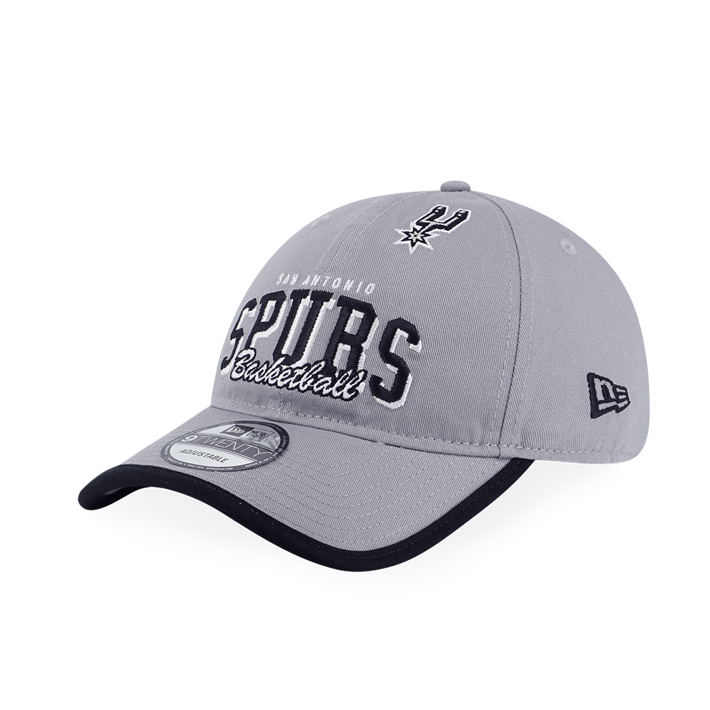 SAN ANTONIO SPURS NBA BASKETRY GRAY 9TWENTY CAP