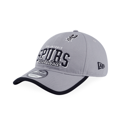 SAN ANTONIO SPURS NBA BASKETRY GRAY 9TWENTY CAP