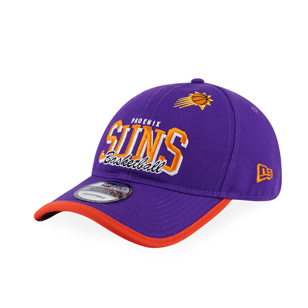 PHOENIX SUNS NBA BASKETRY TRUE PURPLE 9TWENTY CAP