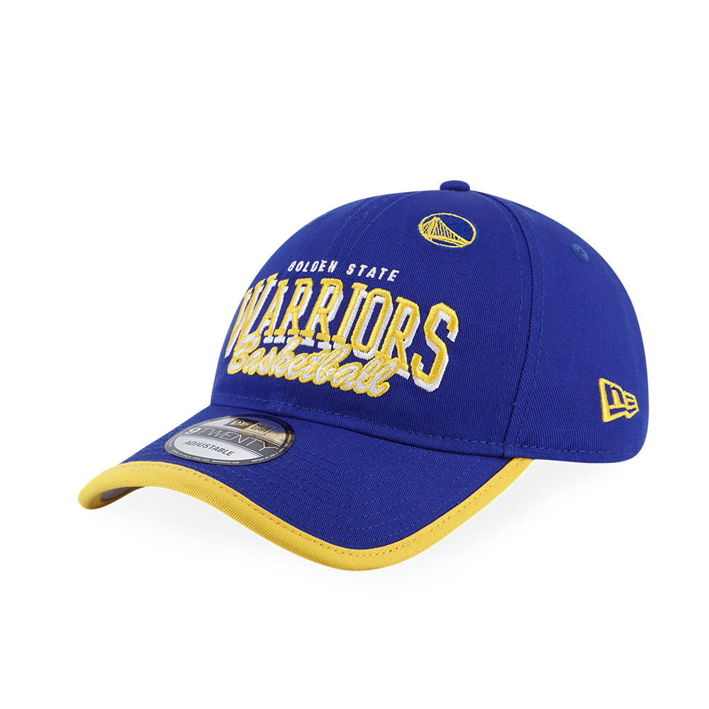 GOLDEN STATE WARRIORS NBA BASKETRY ROYAL BLUE 9TWENTY CAP