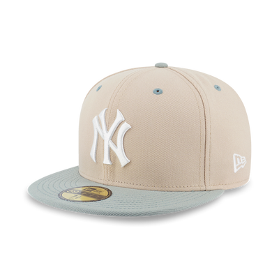 59FIFTY PACK - SEAGLASS NEW YORK YANKEES COOPERSTOWN MINT GREEN VISOR OAT MILK 59FIFTY CAP