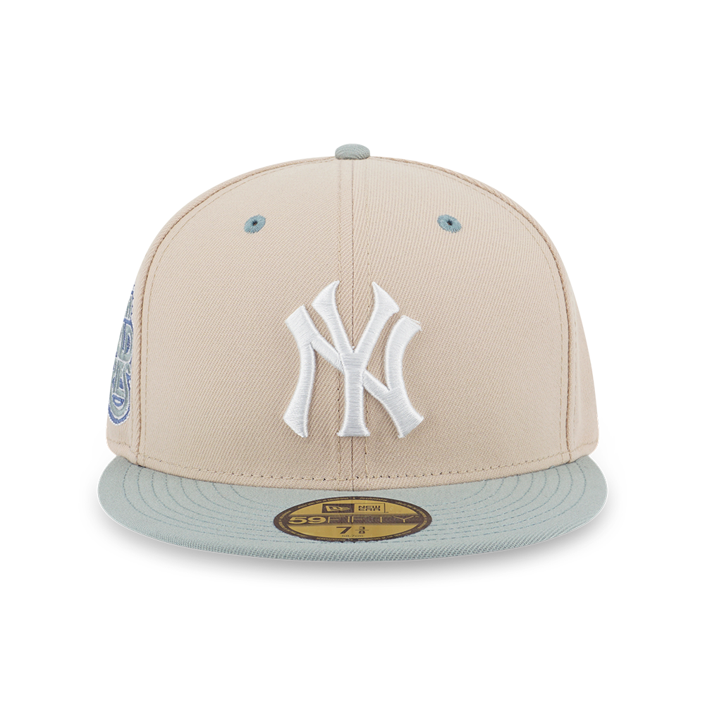 59FIFTY PACK - SEAGLASS NEW YORK YANKEES COOPERSTOWN MINT GREEN VISOR OAT MILK 59FIFTY CAP