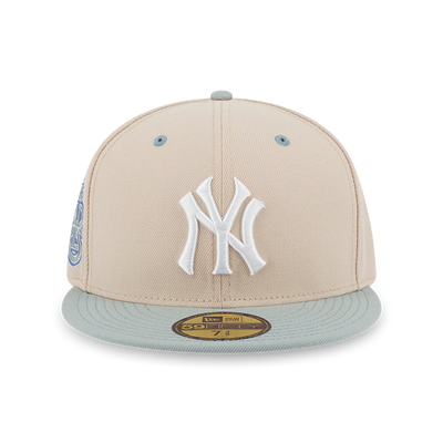 59FIFTY PACK - SEAGLASS NEW YORK YANKEES COOPERSTOWN MINT GREEN VISOR OAT MILK 59FIFTY CAP