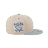 59FIFTY PACK - SEAGLASS LOS ANGELES DODGERS COOPERSTOWN MINT GREEN VISOR OAT MILK 59FIFTY CAP