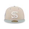 59FIFTY PACK - SEAGLASS CHICAGO WHITE SOX COOPERSTOWN MINT GREEN VISOR OAT MILK 59FIFTY CAP