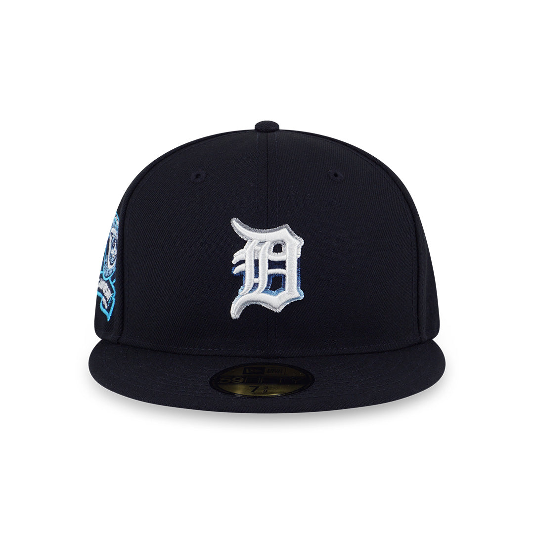 59FIFTY PACK - RACEWAY DETROIT TIGERS COOPERSTOWN GRAY UNDERVISOR BLACK 59FIFTY CAP