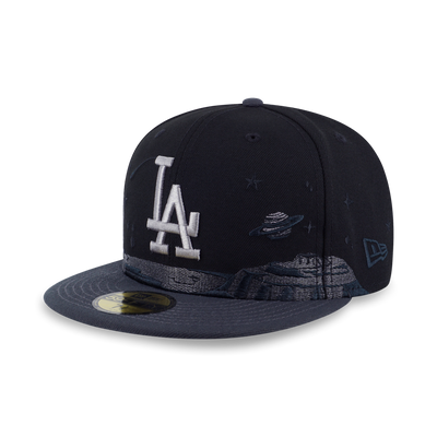 59FIFTY PACK - PLANETARY LOS ANGELES DODGERS COOPERSTOWN BLACK 59FIFTY CAP