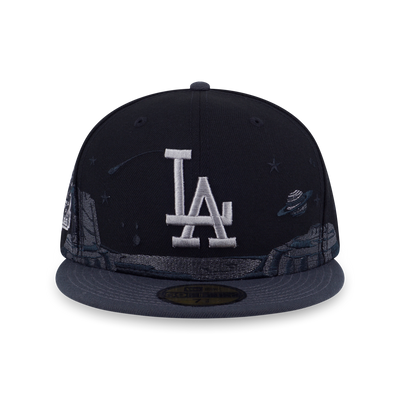 59FIFTY PACK - PLANETARY LOS ANGELES DODGERS COOPERSTOWN BLACK 59FIFTY CAP