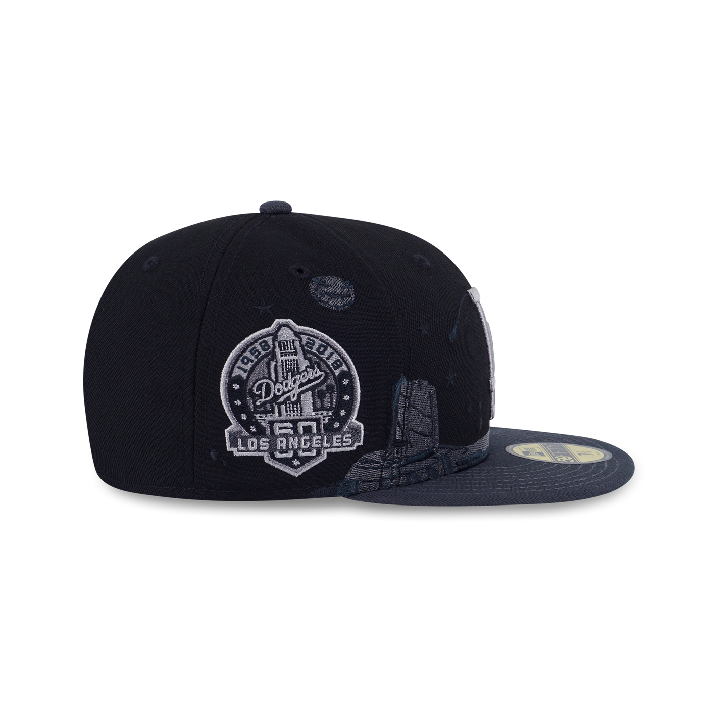 59FIFTY PACK - PLANETARY LOS ANGELES DODGERS COOPERSTOWN BLACK 59FIFTY CAP