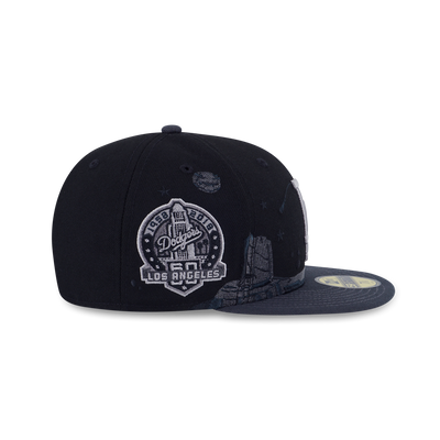 59FIFTY PACK - PLANETARY LOS ANGELES DODGERS COOPERSTOWN BLACK 59FIFTY CAP