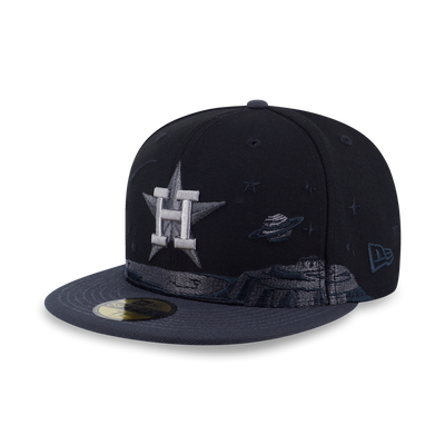 59FIFTY PACK - PLANETARY HOUSTON ASTROS COOPERSTOWN BLACK 59FIFTY CAP