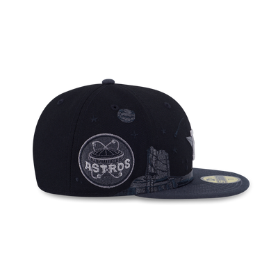 59FIFTY PACK - PLANETARY HOUSTON ASTROS COOPERSTOWN BLACK 59FIFTY CAP