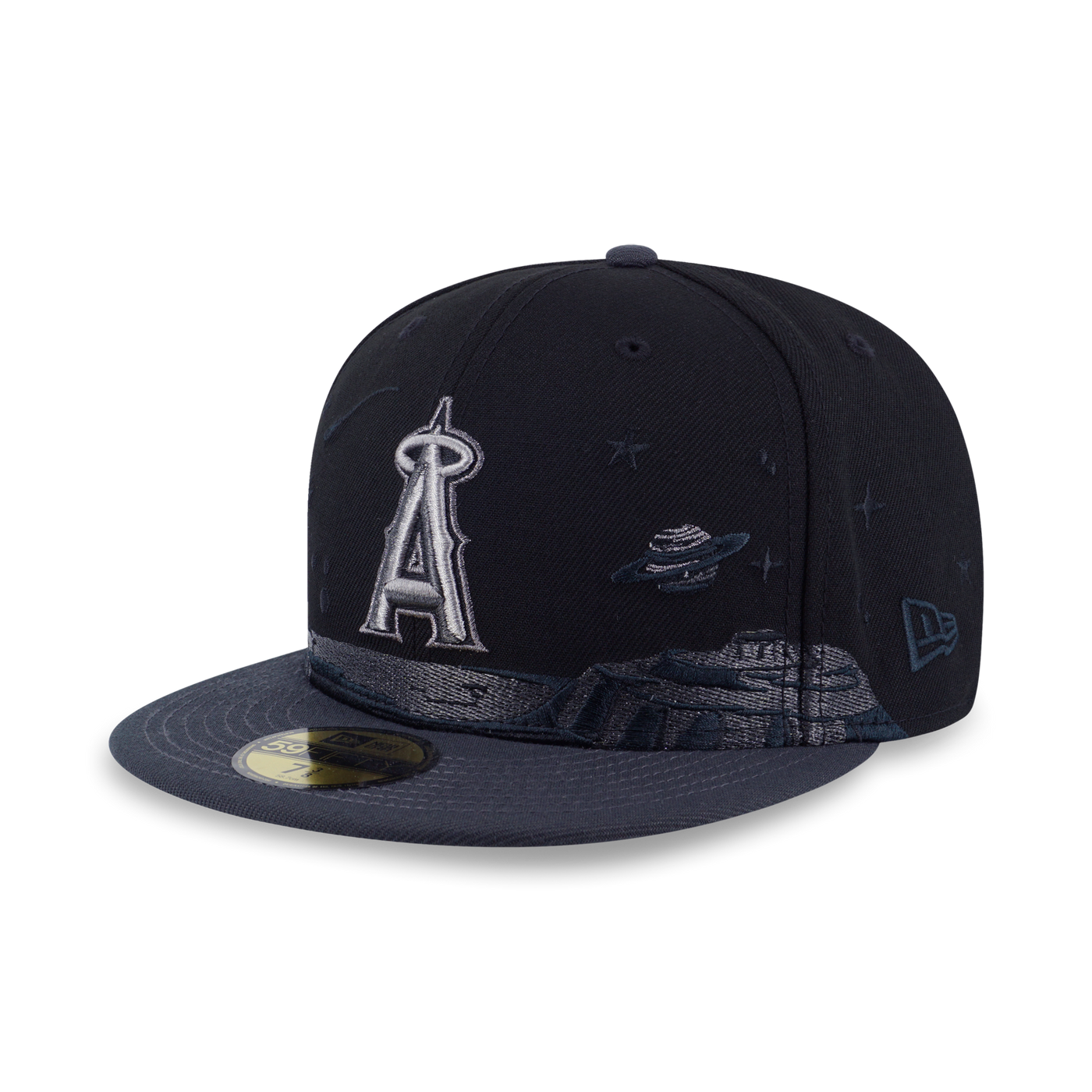 59FIFTY PACK - PLANETARY ANAHEIM ANGELS COOPERSTOWN BLACK 59FIFTY CAP