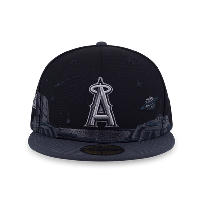 59FIFTY PACK - PLANETARY ANAHEIM ANGELS COOPERSTOWN BLACK 59FIFTY CAP