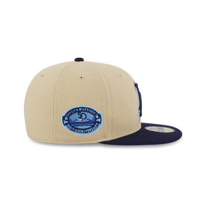 59FIFTY PACK - ILLUSION LOS ANGELES DODGERS COOPERSTOWN NAVY VISOR VEGAS GOLD 59FIFTY CAP