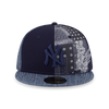 NEW YORK YANKEES BORO CONTEMPORARY BLUE MULTI 59FIFTY CAP