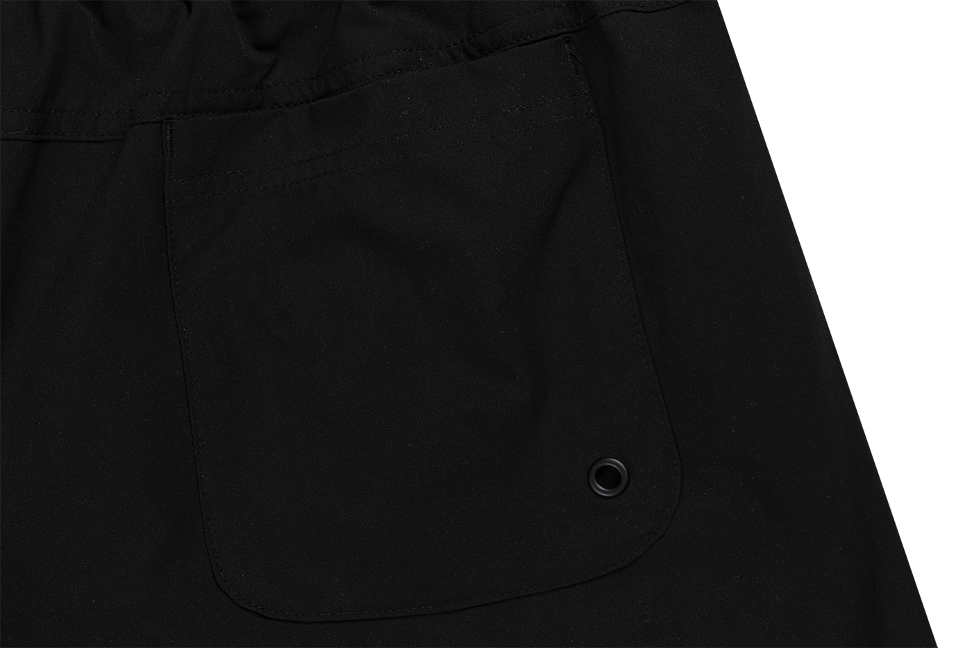 NEW ERA BASIC OUTDOOR BOLD BLACK WOVEN SHORTS