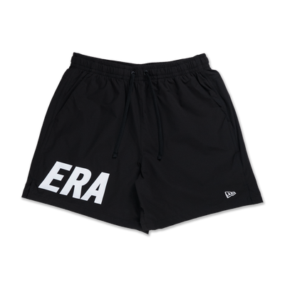 NEW ERA BASIC OUTDOOR BOLD BLACK WOVEN SHORTS