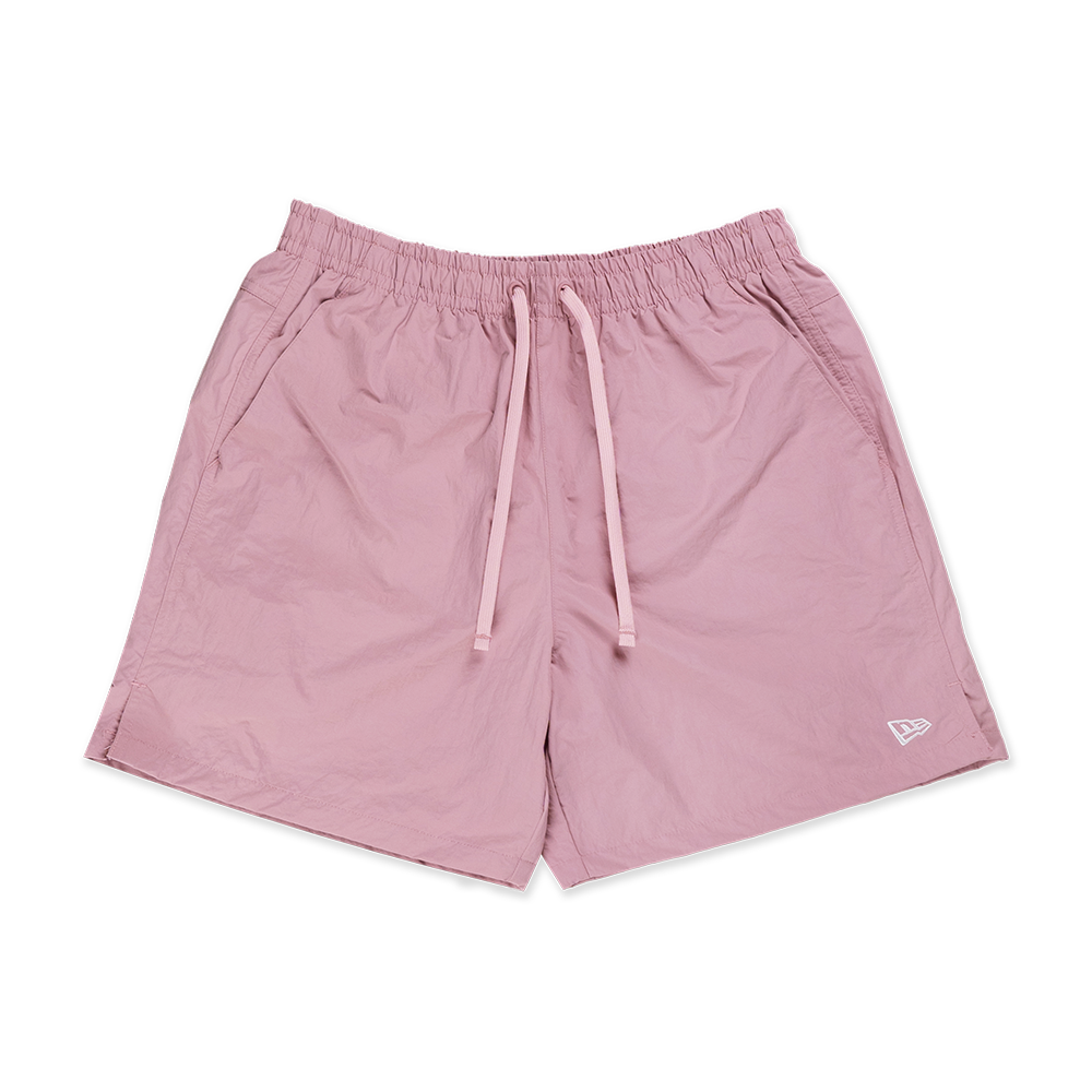 NEW ERA BASIC CORE DIRTY PINK WOVEN SHORTS