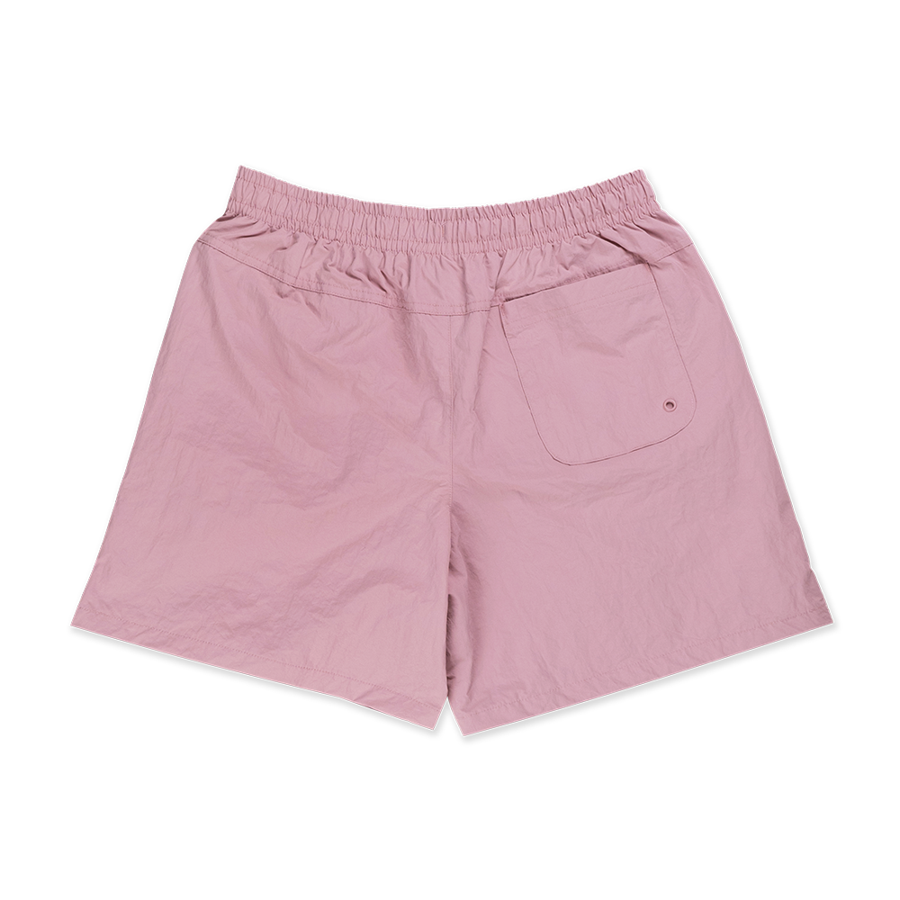 NEW ERA BASIC CORE DIRTY PINK WOVEN SHORTS