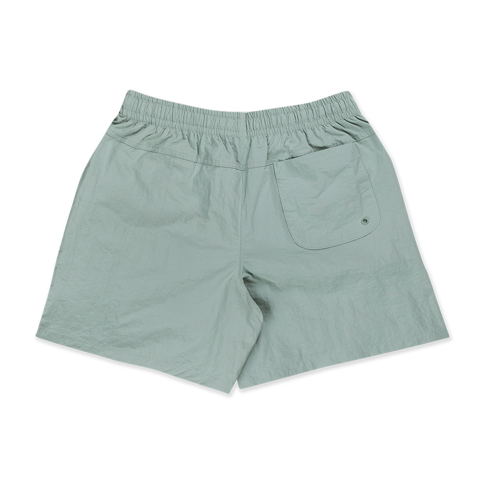 NEW ERA BASIC CORE EVEREST GREEN WOVEN SHORTS