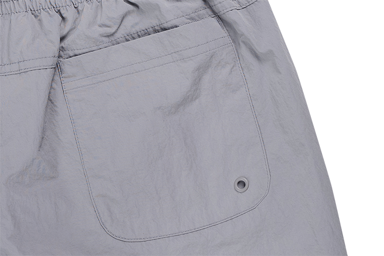 NEW ERA BASIC CORE DOLPHIN GRAY WOVEN SHORTS